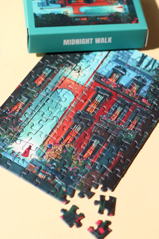 Mini-puzzel Midnight Walk, 99 stukjes