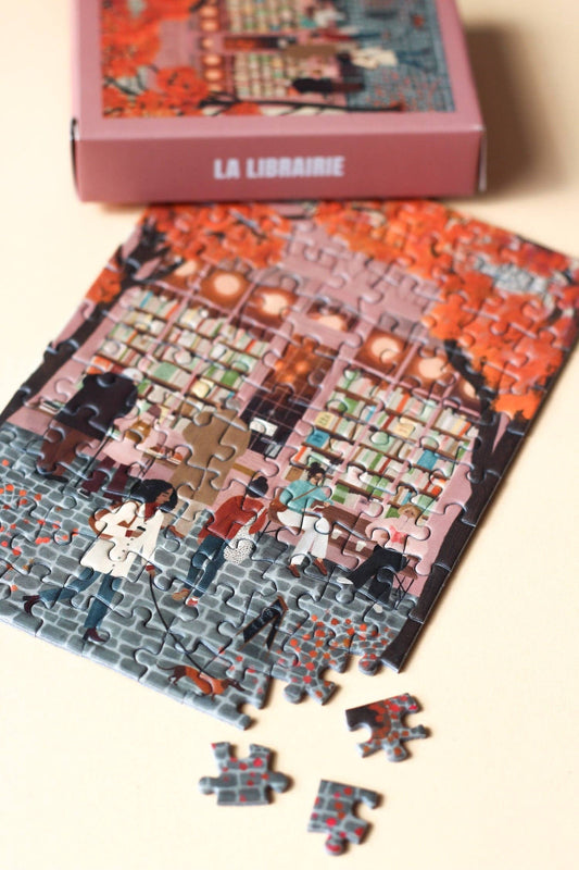 Mini-puzzel De Boekhandel, 99 stukjes
