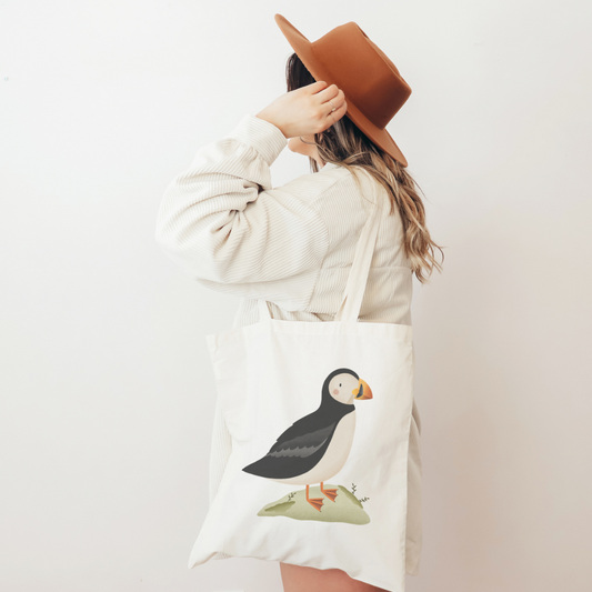 Katoenen tas - Papegaaiduiker
