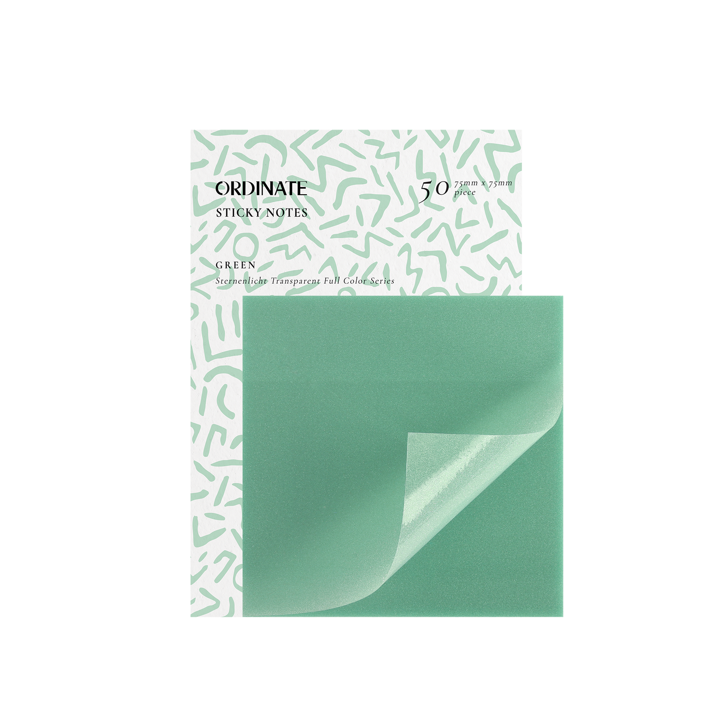 Plaknotities - Sticky note - Groen