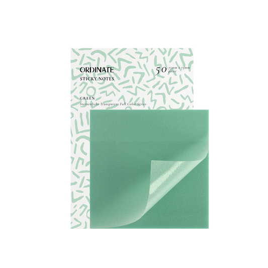 Plaknotities - Sticky note - Groen