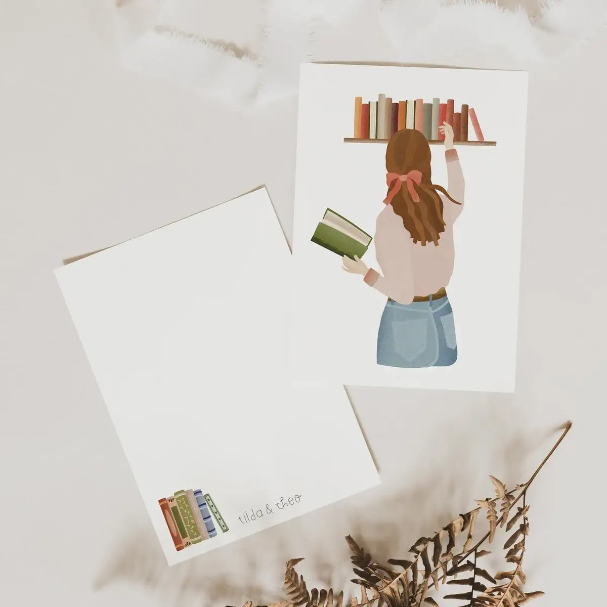 Ansichtkaart - Boeken