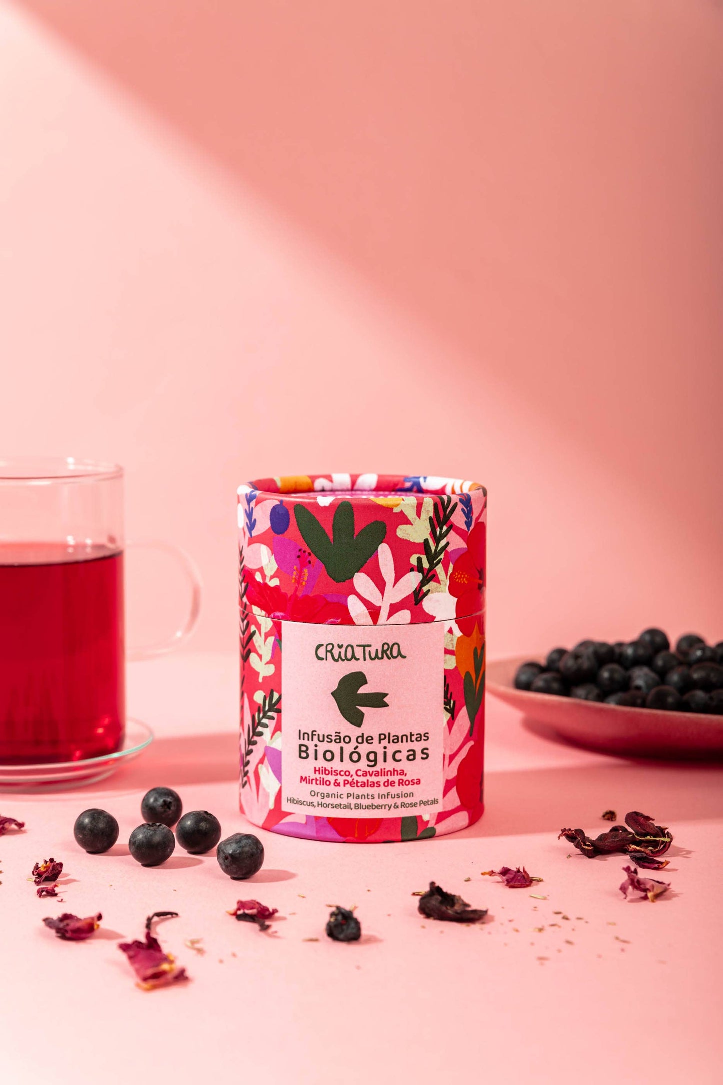 Bio Thee - Hibiscus & blauwe bes
