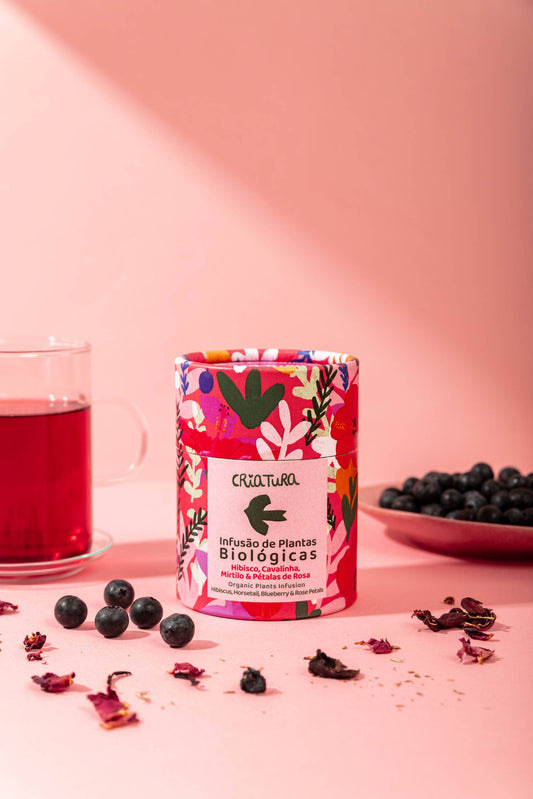 Bio Thee - Hibiscus & blauwe bes