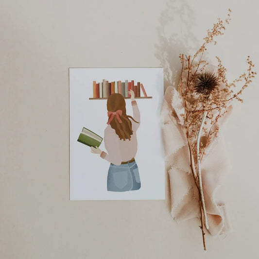 Ansichtkaart - Boeken