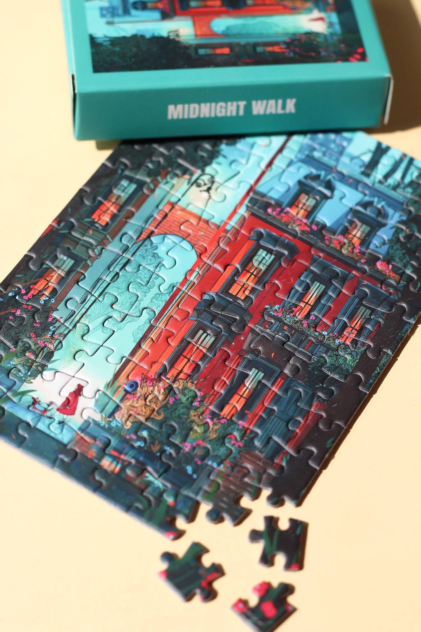 Mini-puzzel Midnight Walk, 99 stukjes