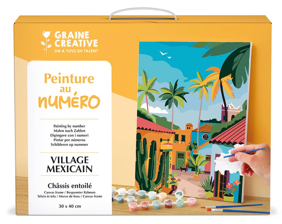 Schilderen op nummer - Mexico