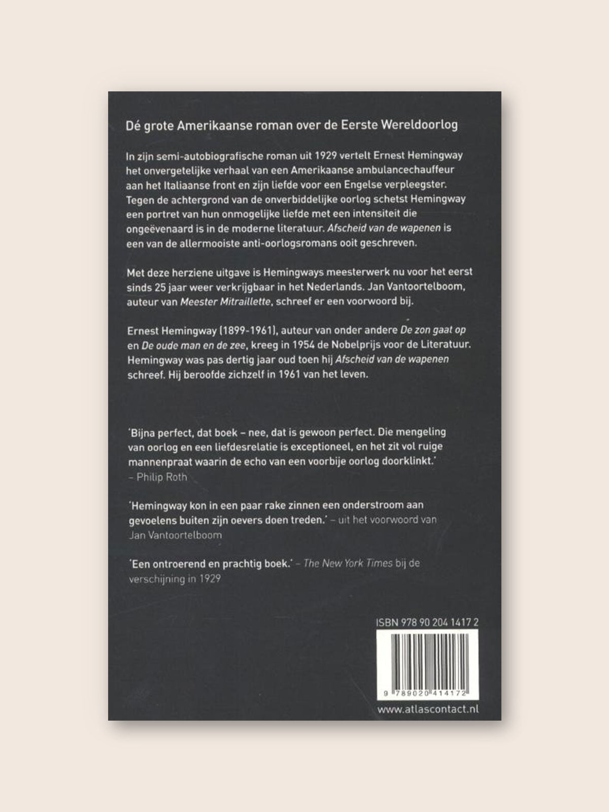 Afscheid van de wapenen