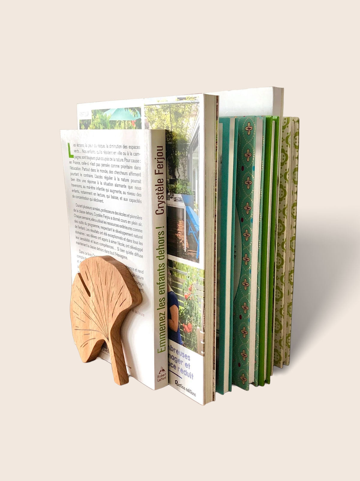 Boekensteun Ginkgo-blad