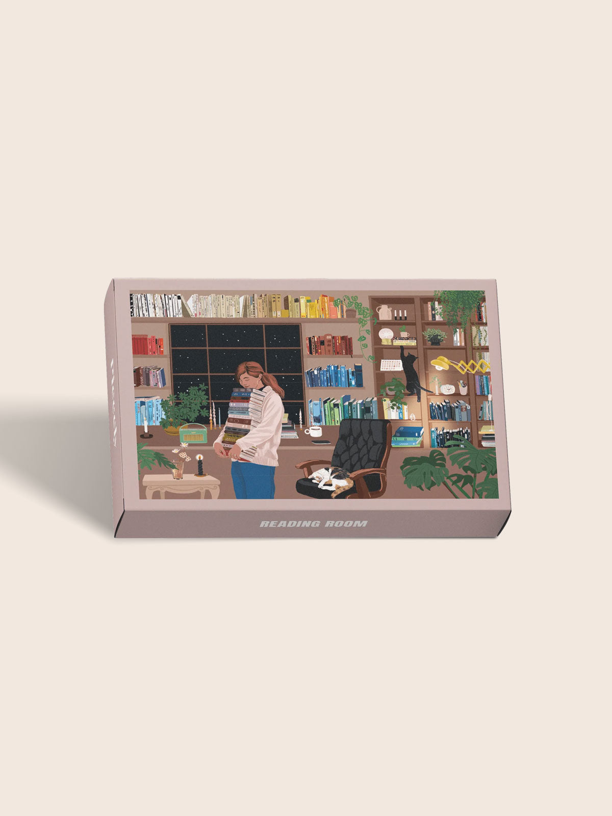 Mini-puzzel Reading Room, 99 stukjes
