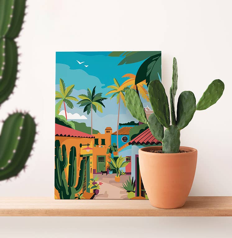 Schilderen op nummer - Mexico