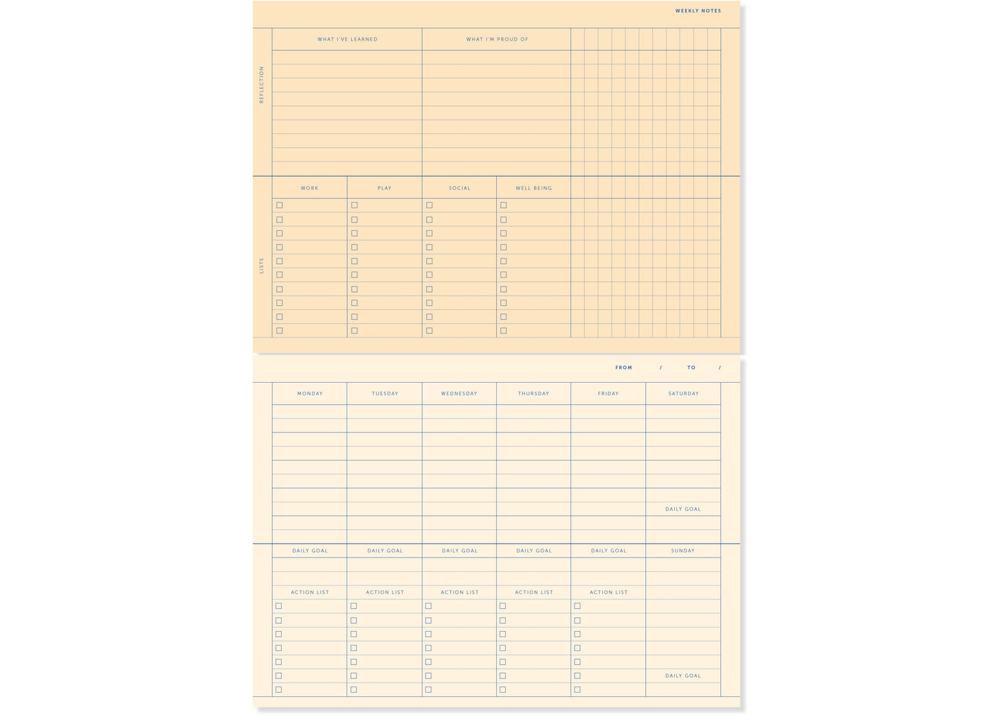 Weekplanner A-Journal