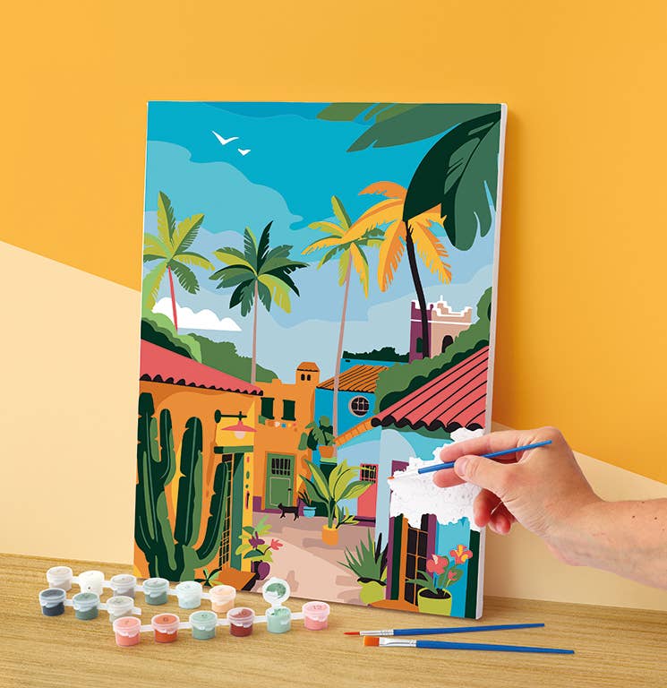 Schilderen op nummer - Mexico