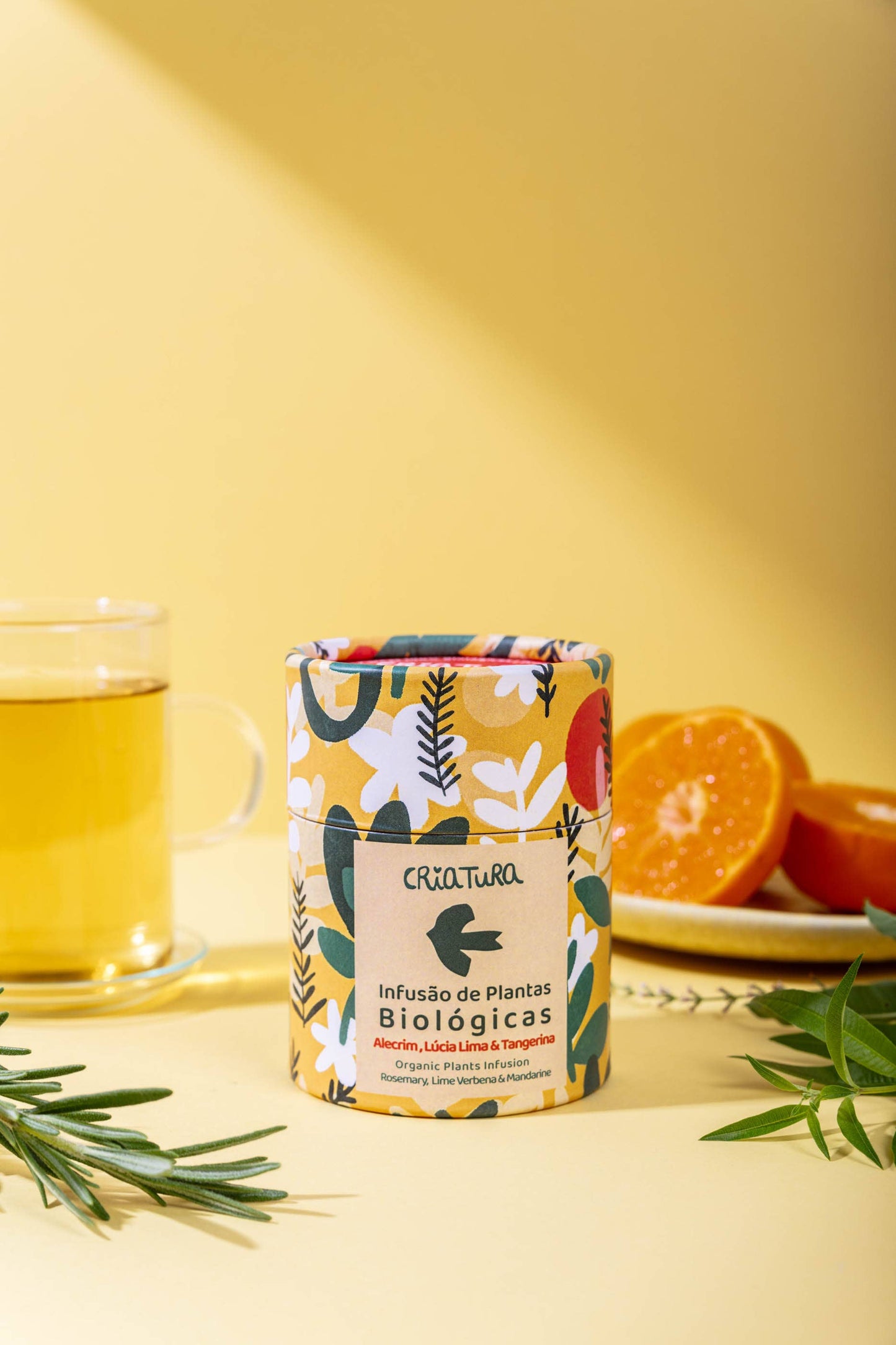 Bio thee - Rozemarijn, citroenmelisse & mandarijn