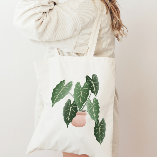 Katoenen tas - Plant