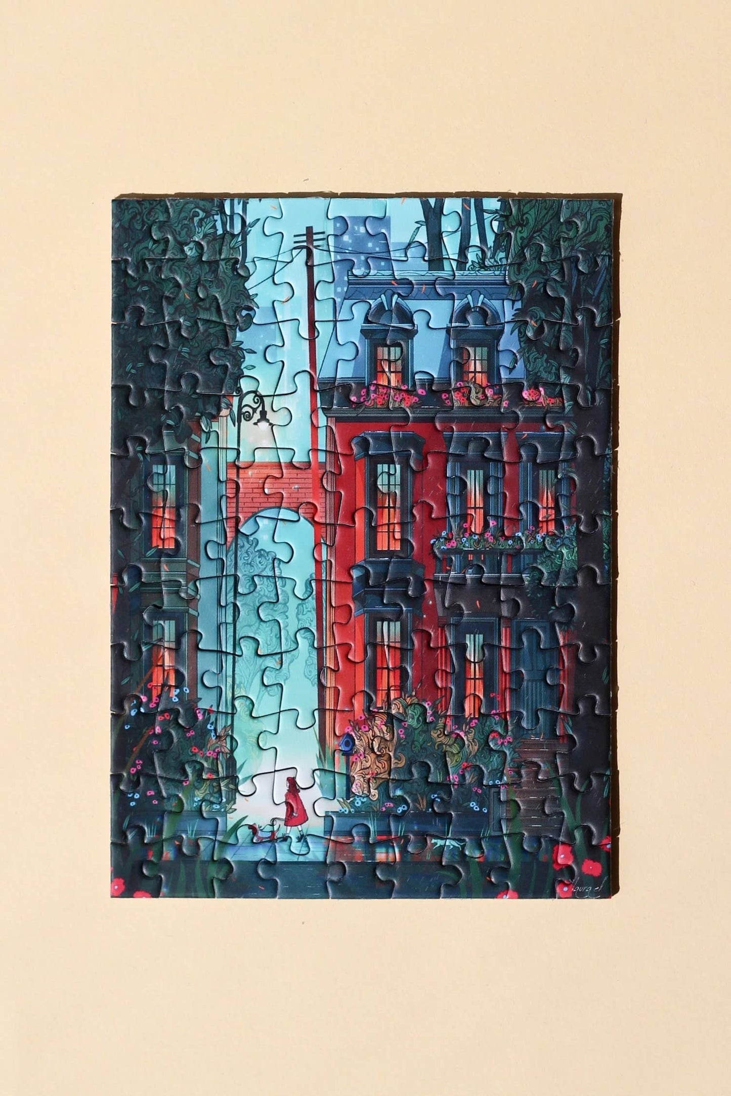 Mini-puzzel Midnight Walk, 99 stukjes